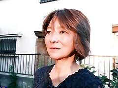 Chinese wife luvs while giving her hubby a blowjob - Asami Fujiwara