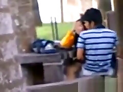 Paki Indian Public Romp On Bench
