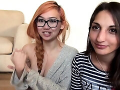 Hot japanese teen JOI with blowjob and latin