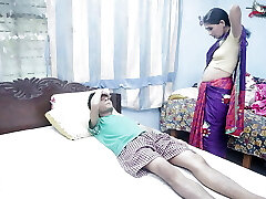 STEP Mom HARDCORE FUCK WITH 18+ Virgin YOUNG BOY ( HINDI AUDIO )