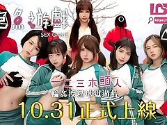 Asian Squid game adult version Ep1 - The BIGGEST Chinese Orgy EVER