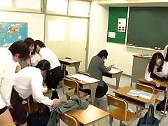 Teacher had enough of disrespectful girl and impregnates her