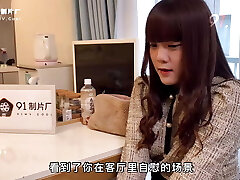 91CM238 - Asian amateur gangbang bukkake cumshot squirt teen(18+) bi-atch after school - threesome Sex