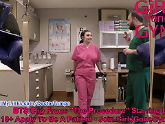 SFW - NonNude Behind-the-scenes From Lenna Lux in The Procedure, Fabulous Arms and Gloves,Watch Entire Film At GirlsGoneGynoCom