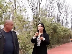 Chinese Chick Public Bondage