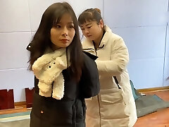 Two Chinese Women Tried Bondage