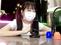 Man Rod Pump Workout for Sex Education by Asian Cute Girl