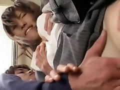 Exotic Japanese whore in Fabulous Fetish, Public JAV pinch