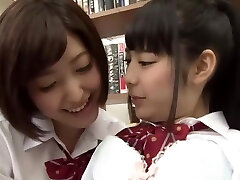 Japanese girls with fantastic nipples sharing nut nectar