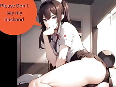 The married nurse informs her hubby that she will be on the evening shift