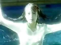 Hong Kong video nude in the swimming pool vignette