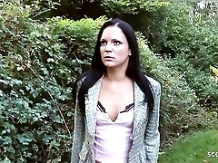 Skinny Runaway College Woman tricked to to Rough Anal MMF 3Some