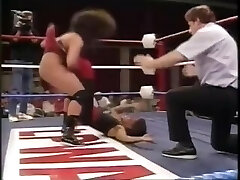 old-school women's wrestling