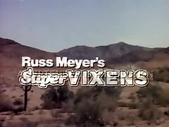Slut with humungous tits shows her goods in vintage film