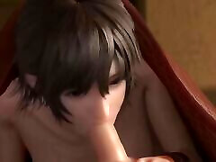 Iris Amicitia Sucking A Big Cock Under A Blanket