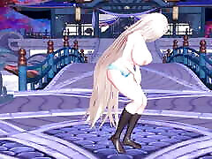 【MMD】Asuna IchinoseAOA-Еxcuse me 【For gentlemen】
