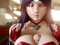 Battle Bunny Slut Tit Job