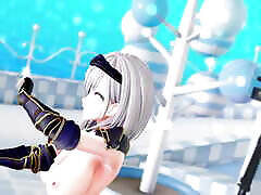 Shirogane Noru - Sexy small boys and young girl Dance 3D HENTAI