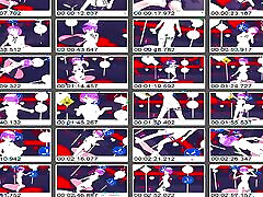 tokoyami - süßes vampirmädchen tanzt allmähliches ausziehen 3d hentai