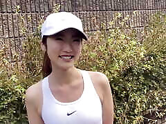Saki Konno & Natsuki Nagahara - Regional First Place Marathon Runner. Hardcore Fuck With An Athletic Beauty. 2