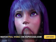 motoko ti dà un pompino sciatto fantasma nel guscio parodia