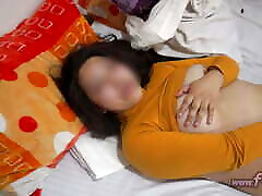 "Neighbor, teach me to suck dick but don&039;t tell my husband," my neighbor&039;s whore said. Blurred version.