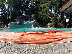 Nude any nudists Party at Villa in Pattaya - Amateur Russian Couple