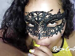 Brazilian Girl Wearing a Lovely Yellow Lingerie Loves to Do Doggystyle