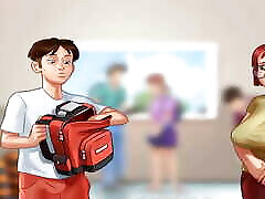Summertime Saga: office gay group college girls ep.26