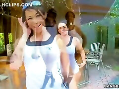 Summer Bailey In Sophia Summer And Bailey Get Sweaty As They Show Off