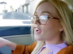 Katie K And Katie Kush - Blonde autogo retro Gets Her Pussy Slam