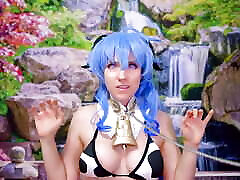 Clueless Ganyu Dresses In A Cow Bikini And Services YouClueless Ganyu Dresses In A Cow Bikini And Services You