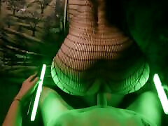 Cat-woman mysterious fuck! Cum on tits! ????