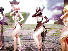 mom movies official R-18 Anime Girls Sexy Dancing clip 35