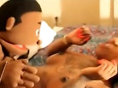 花生长柄水杓在一个妓女