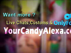 Busty Only Fans star Alexa does a Custom Dick Rating Video