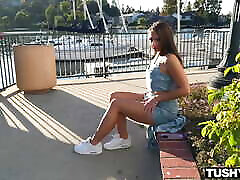 TUSHYRAW Insatiable Gia Gapes Her Round Ass teens nn 4 Open