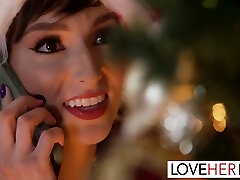 lucas frost, lexi luna e cassie del isla in double the gift