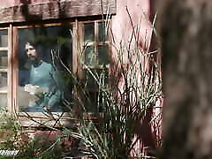Scarlett Sits And Waits For Stepdaddy