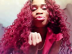 Ebony Femdom Goddess Rosie Reed Mesmerize Submissive Beta Male Brainwashing Sensual Seduction Tease