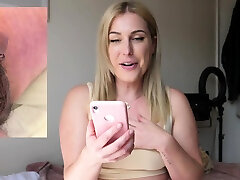 Busty SPH femina disgusted by penis size