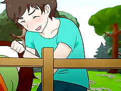Alex got aidra fox step sis in the fence on purpose to seduce Steve ! Minecraft, Hentai, Cartoon, Parody !
