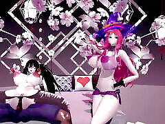 natsumi kaninchenloch sex und tanz ausziehen hentai hexenmädchen mmd 3d rote haarfarbe bearbeiten smixix