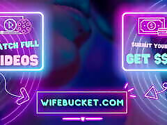домашнее порно от wifebucket - застенчивая пара играет друг с другом в постели, а потом все становится грязным