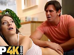 stuck4k. кухня - идеальное место для похотливого мужчины, чтобы трахнуть девушку