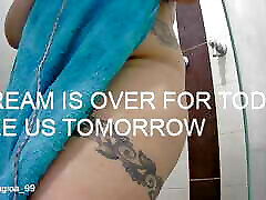 Fiddling in the Shower Part 2