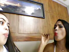 Lesbian Domination kung fu babes2 Licking Giant Girl