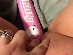 Small bat in cunt