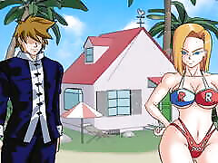 девушка-дракон x шутулу - dragon ball, часть 29 - android 18 и принцесса-змея от loveskysan69