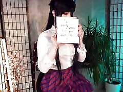 Komi-san Asked to Fuck Her Pussy Just Like in Her Homemade Porn - Mollyredwolf